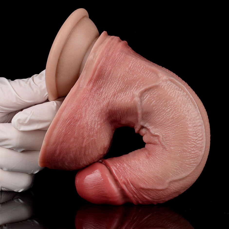 SW803 Luxe Ultra Realistic Silicone Dildo 7 Inch with Soft Skin Feel and Lifelike G-spot Play