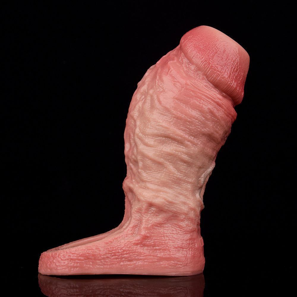 JH24 Luxe Lifelike Silicone Penis Girth Enhancing Sleeve 4–6 Inch (4 sizes) with Bare Glans
