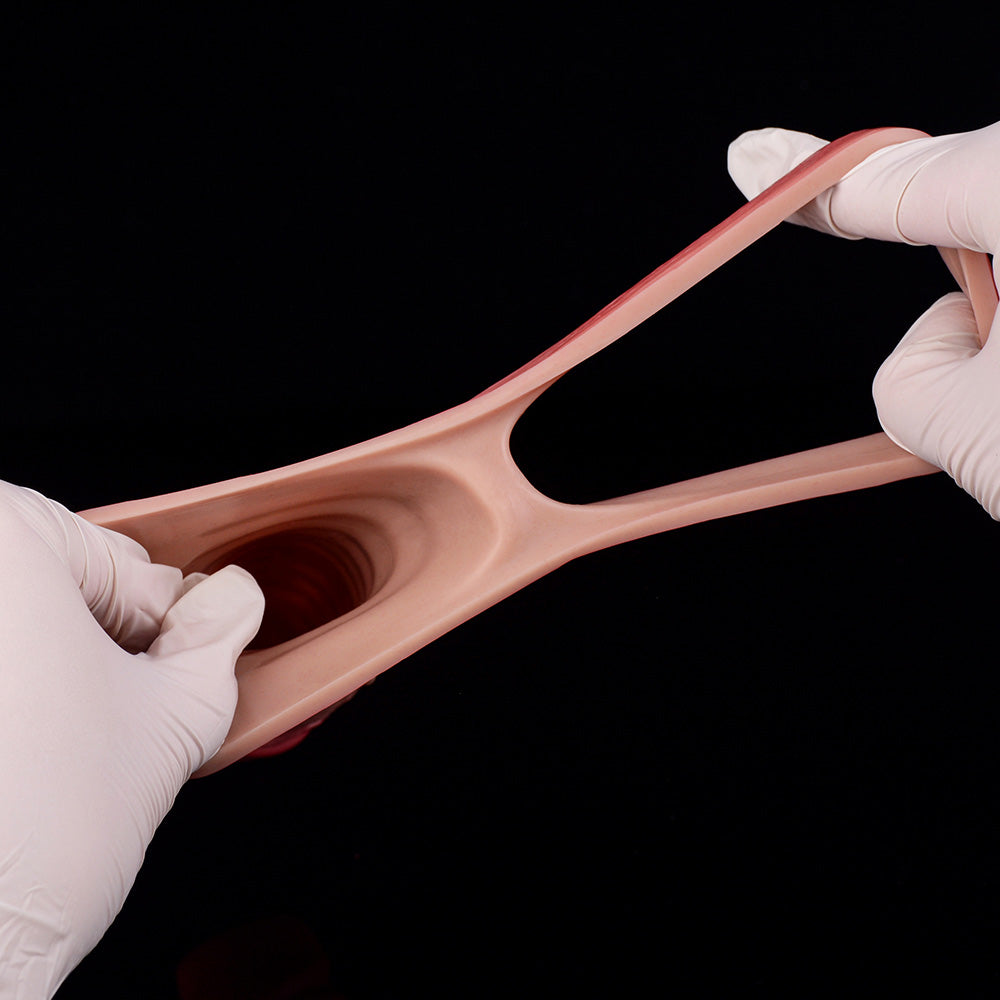 JH30 Luxe Skin-Like Silicone Penis Thickening Sleeve 6 Inch with Open-Head Design