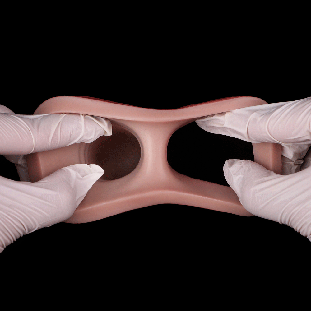 JH91 Luxe Ultra Realistic Penis Sleeve 6.5 Inch with 1 Inch Extension and Natural Upward Curve