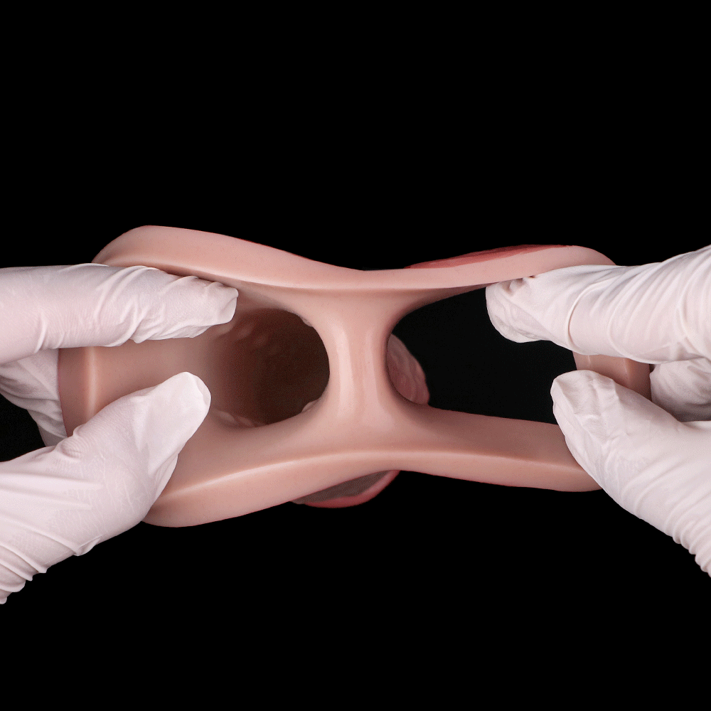 JH92 Luxe Realistic Liquid Silicone Penis Extender 7.5 Inch with 1.5 Inch Extension and Thick 2 Inch Diameter