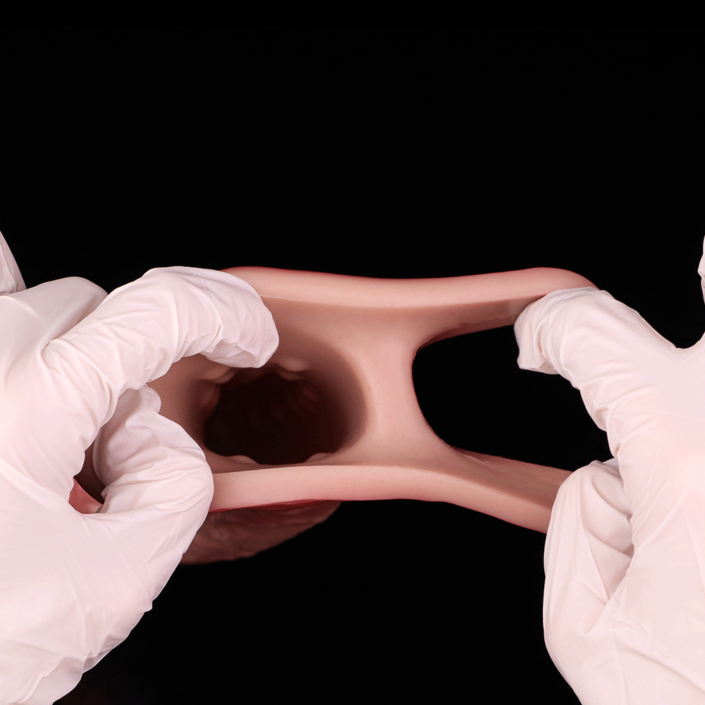 JV79 Luxe Realistic Vibrating Penis Extension Sleeve 7.5 Inch with Wireless Remote and 10 Powerful Vibration Settings