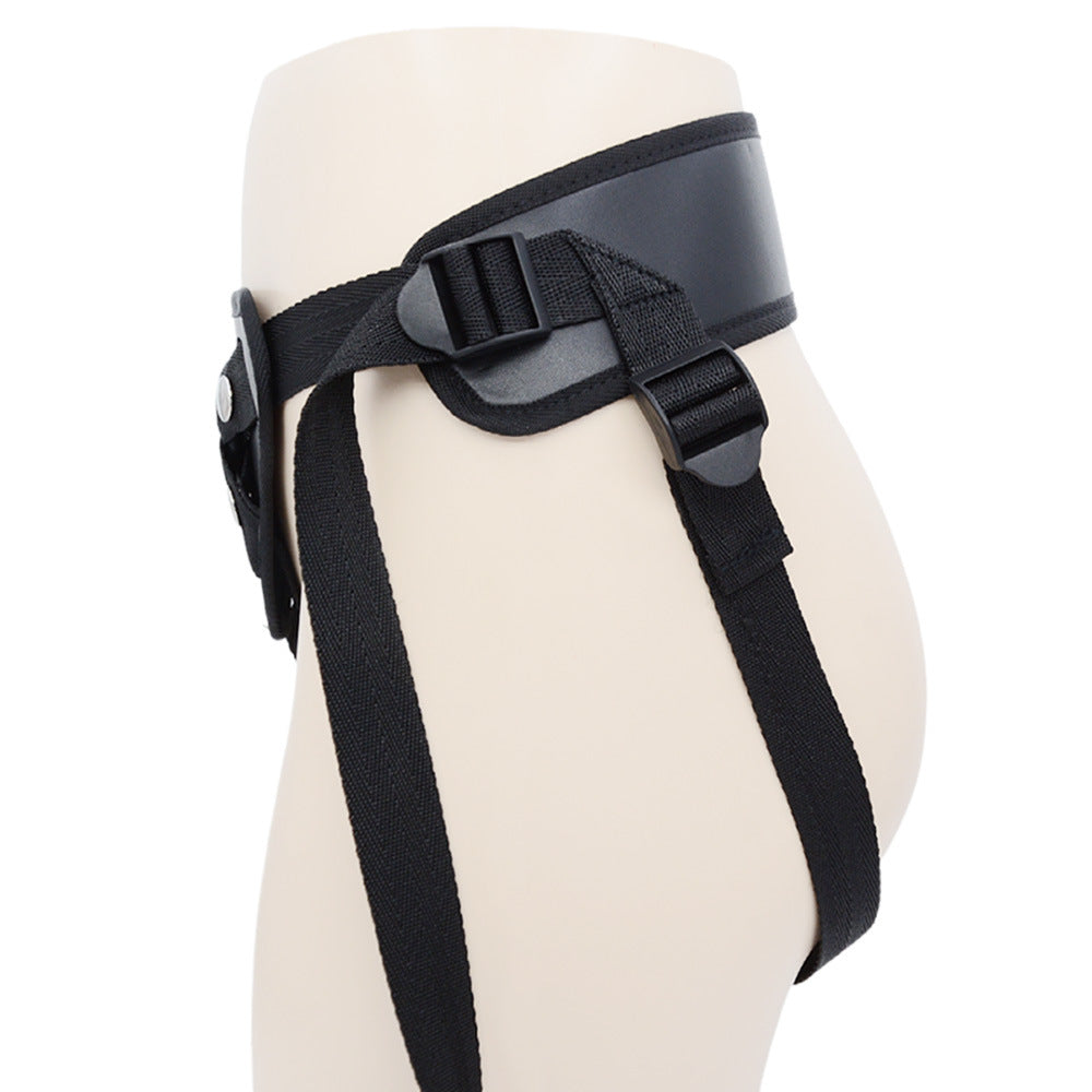 XM41 Super-Supportive Full-Back Strap-On Harness with Adjustable Straps and 2 Interchangeable O-Rings