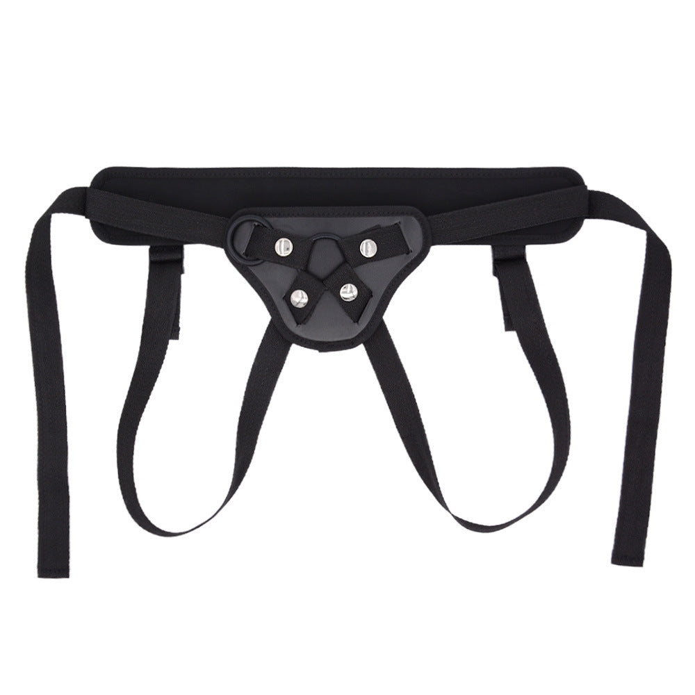 XM41 Super-Supportive Full-Back Strap-On Harness with Adjustable Straps and 2 Interchangeable O-Rings