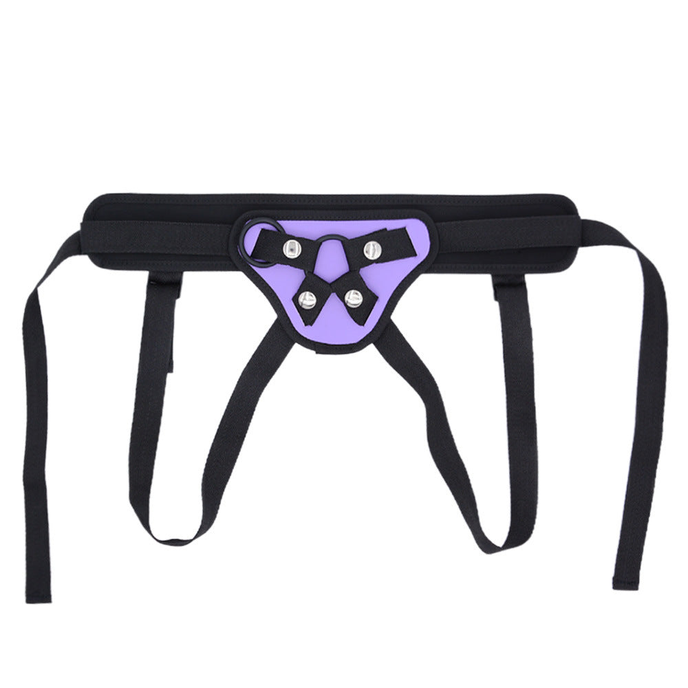 XM41 Super-Supportive Full-Back Strap-On Harness with Adjustable Straps and 2 Interchangeable O-Rings
