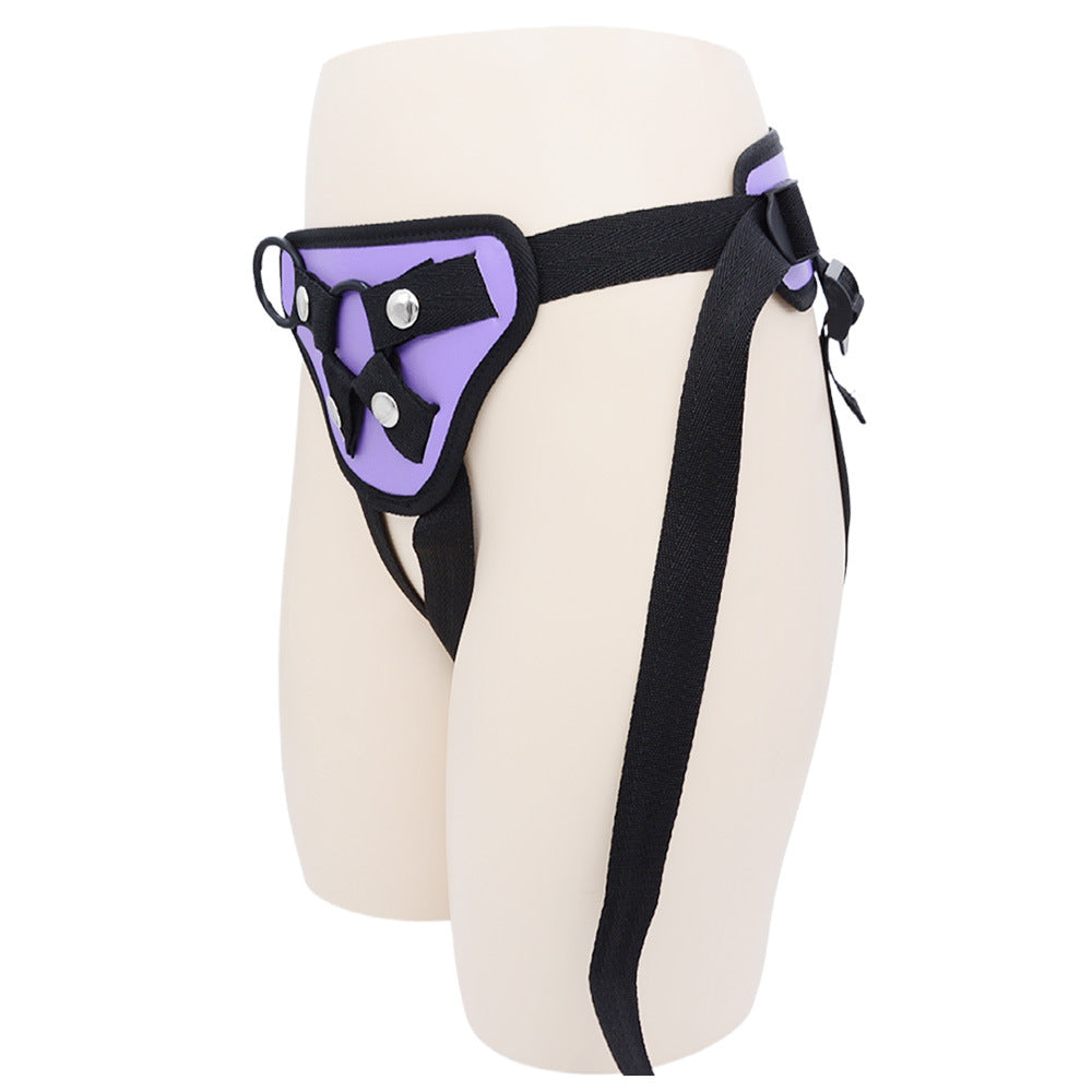 XM41 Super-Supportive Full-Back Strap-On Harness with Adjustable Straps and 2 Interchangeable O-Rings