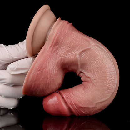 SW803 Luxe Ultra Realistic Silicone Dildo 7 Inch with Soft Skin Feel and Lifelike G-spot Play