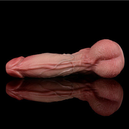 SW810 Luxe Lifelike Silicone Dildo 7.5 Inch with Refined Texture and Elegant Natural Curve
