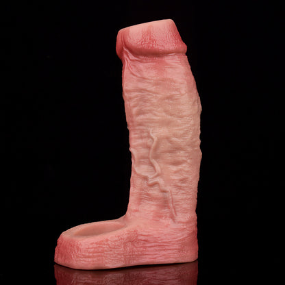 JH22 Luxe Ultra-Realistic Silicone Penis Girth Enhancing Sleeve 4–6 Inch (3 sizes) with Open-Head Design