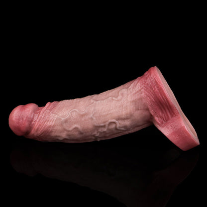 JH69 Luxe Ultra-Realistic Silicone Penis Extender 5–6.5 Inch with Lifelike Texture and Ball Loop