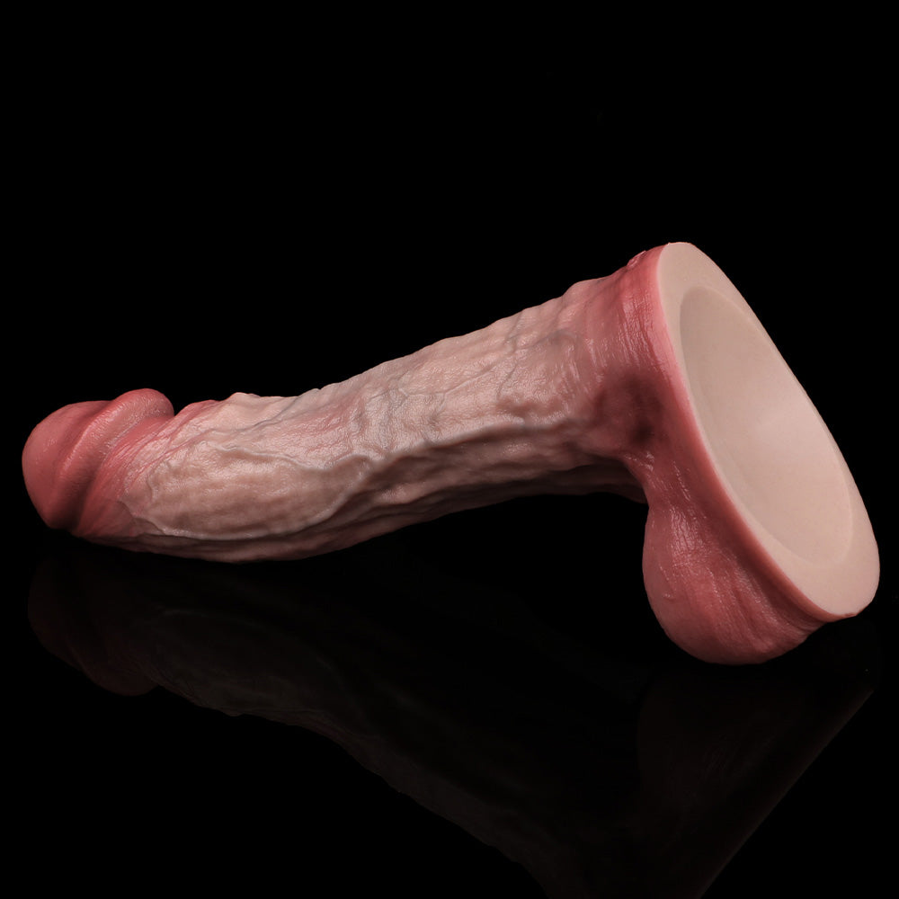 wide suction cup base for hands-free use on flat smooth surfaces
