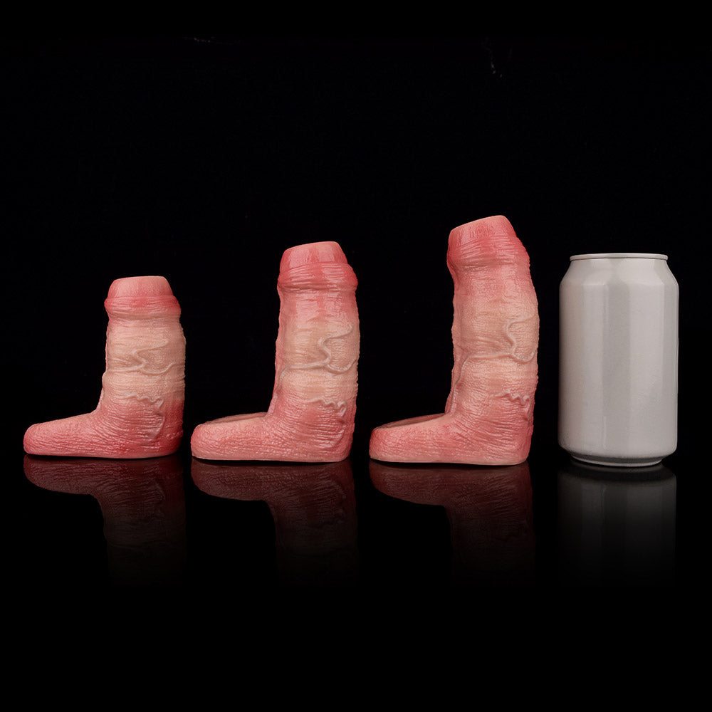 JH20 Luxe Girth-Enhancing Penis Sleeve 4–5.5 Inch (3 sizes) with Open Fit Design and Realistic Skin Feel