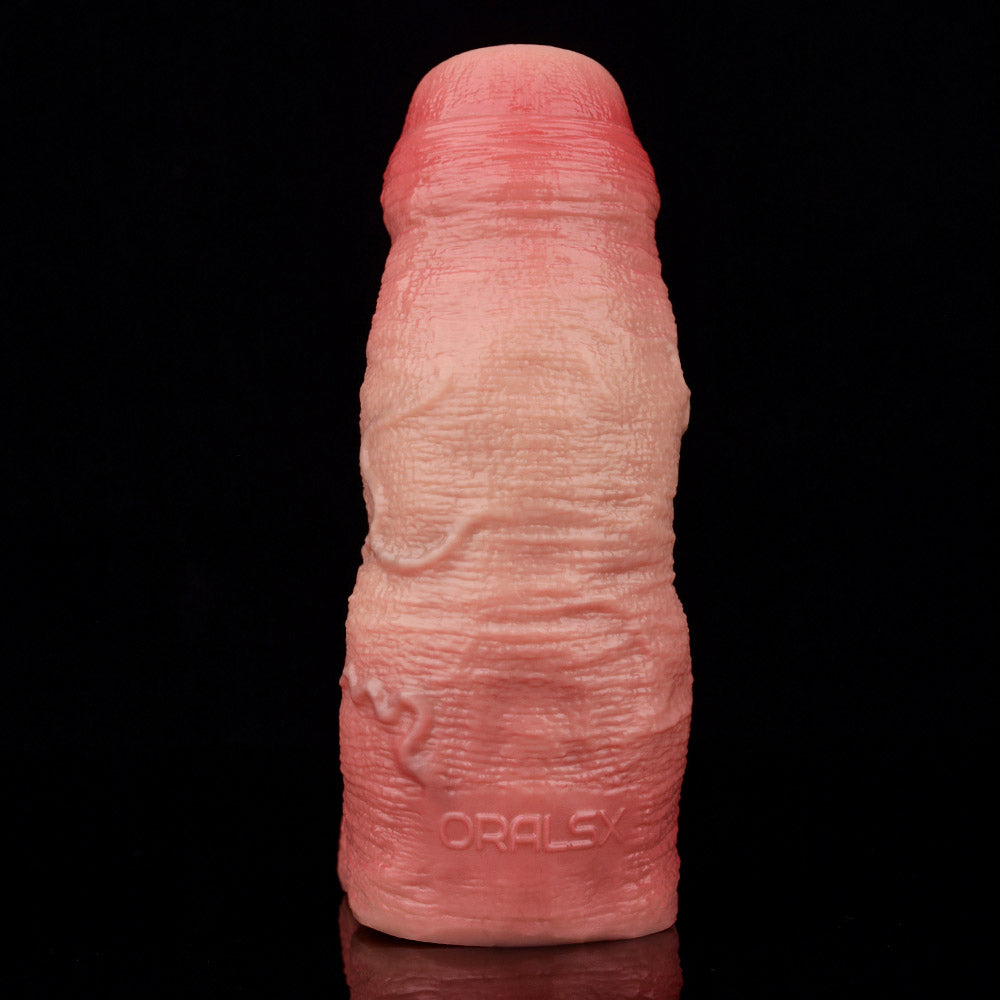 JH20 Luxe Girth-Enhancing Penis Sleeve 4–5.5 Inch (3 sizes) with Open Fit Design and Realistic Skin Feel