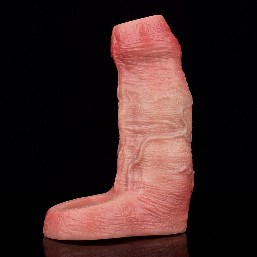 JH20 Luxe Girth-Enhancing Penis Sleeve 4–5.5 Inch (3 sizes) with Open Fit Design and Realistic Skin Feel