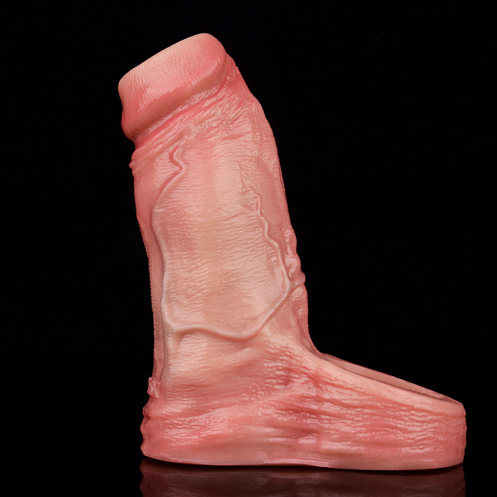 JH25 Luxe Realistic Open-Ended Penis Sleeve 4–6 Inch (3 sizes) with Girth Enhancement and Lifelike Vein Texture