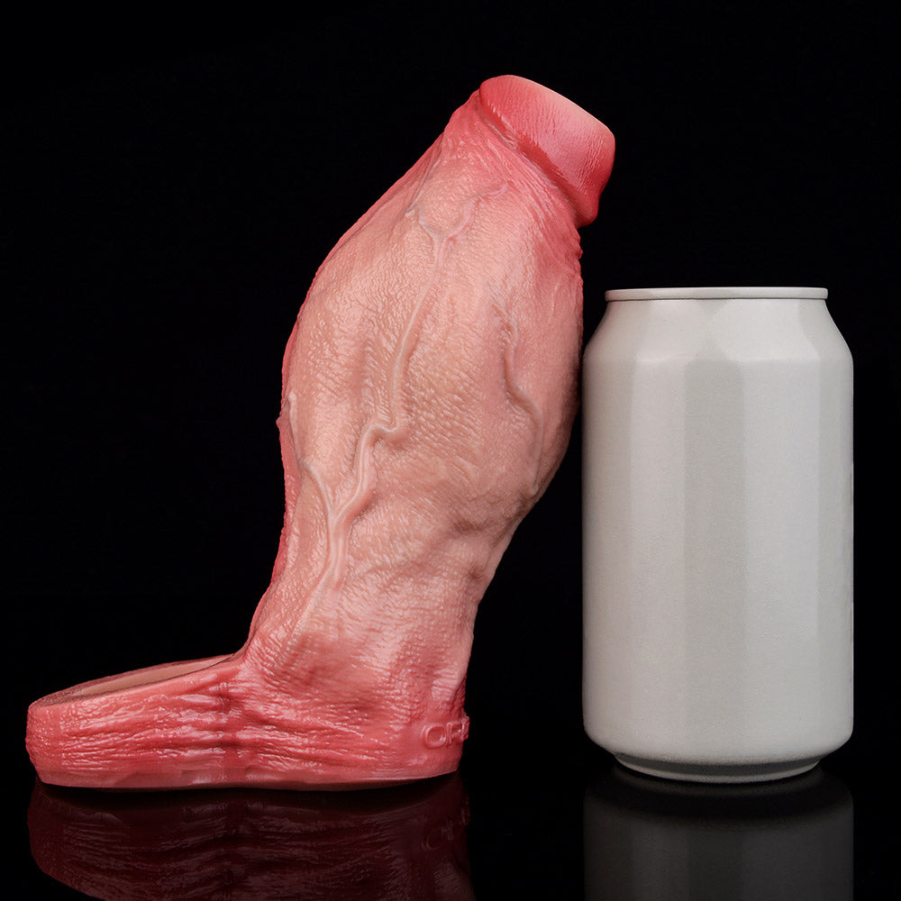 JH35 Pro-Series Open-Ended Penis Sleeve 7 Inch with Massive 2.8" Ultra-Thick Diameter and Realistic Skin Texture