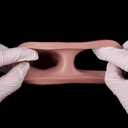 JH90 Luxe Realistic Compact Penis Extender 5.5 Inch with Real Skin Texture and 1 Inch Added Length