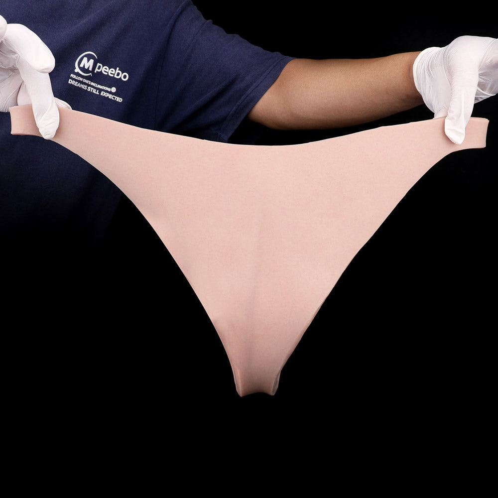 JK14 Luxe Realistic Full-Silicone Strap-On Penis Sleeve 8 Inch with Refined Veins and Natural Flex Design
