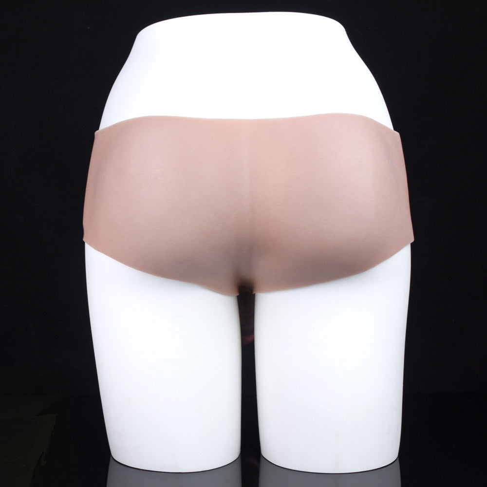 JK17 Luxe Large Hollow Strap-On Penis Sleeve 9 Inch with 3-Inch Extra Extension and Broad Sculpted Head