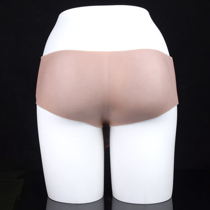 JK17 Luxe Large Hollow Strap-On Penis Sleeve 9 Inch with 3-Inch Extra Extension and Broad Sculpted Head