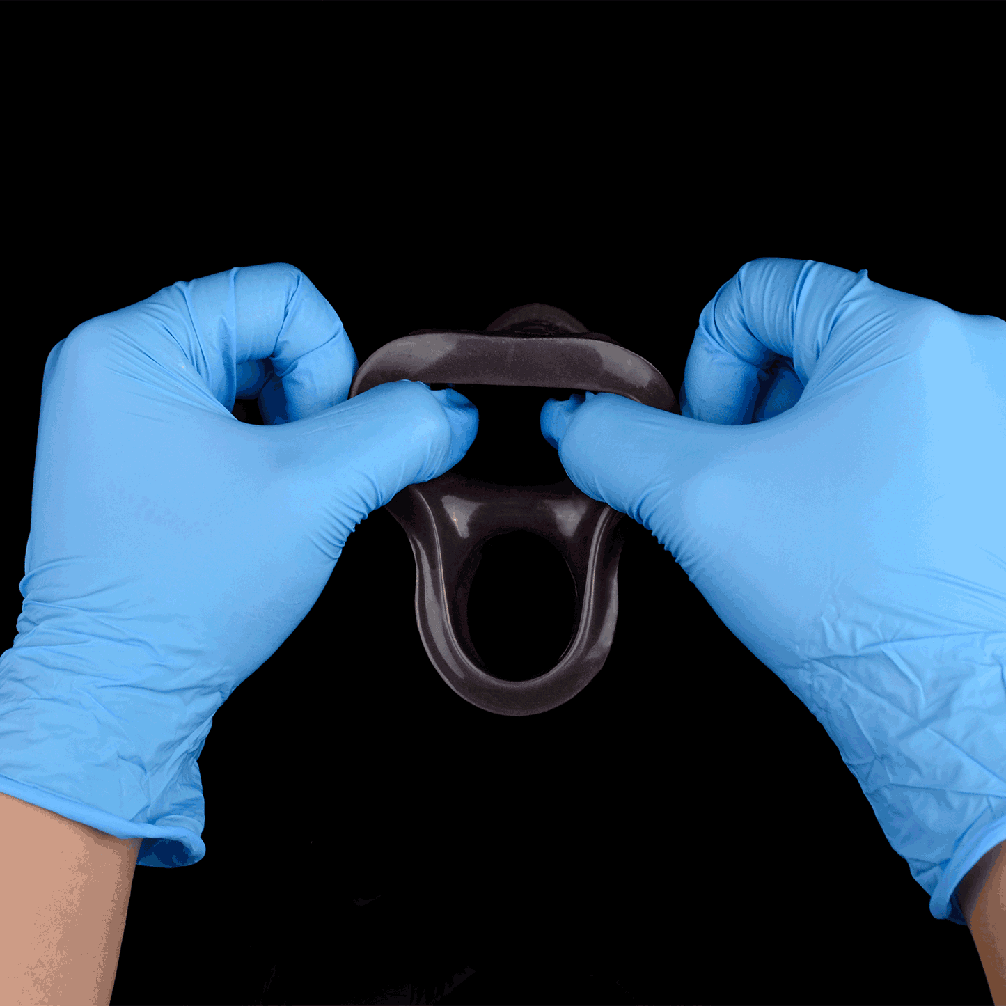 JC70 Luxe Real-Feel Thick Silicone Penis Extender 6.5 Inch with Rich Deep Skin Tone and Soft Skin Feel