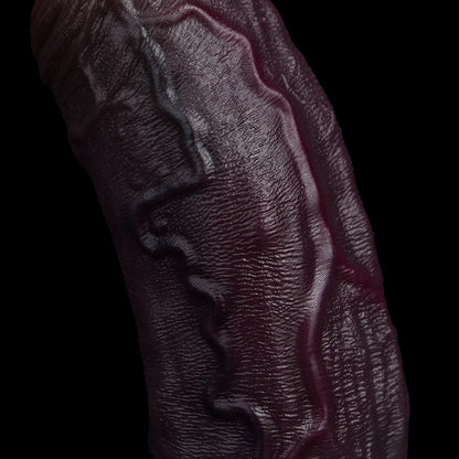 JC72 Luxe Skin-Like Silicone Penis Extender 7 Inch with Rich Deep Skin Tone and Perfect G-Spot Stimulation