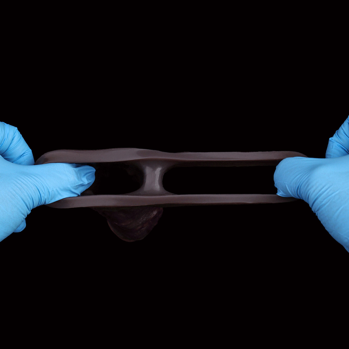 JC72 Luxe Skin-Like Silicone Penis Extender 7 Inch with Rich Deep Skin Tone and Perfect G-Spot Stimulation