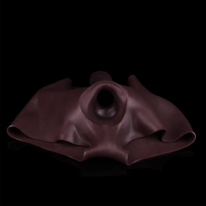 JS16 Luxe Premium Silicone Hollow Strap-on 9.5 Inch with 5 Inch Solid Extension and Total Locked-In Support
