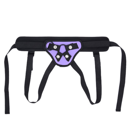 XM41 Super-Supportive Full-Back Strap-On Harness with Adjustable Straps and 2 Interchangeable O-Rings